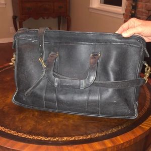 Vintage Coach Leather Briefcase